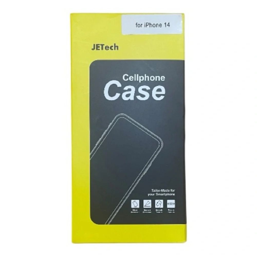 💖5 for $25💖JETech Clear Cell Phone Case for iPhone 14 – Shock Absorbing, Slim